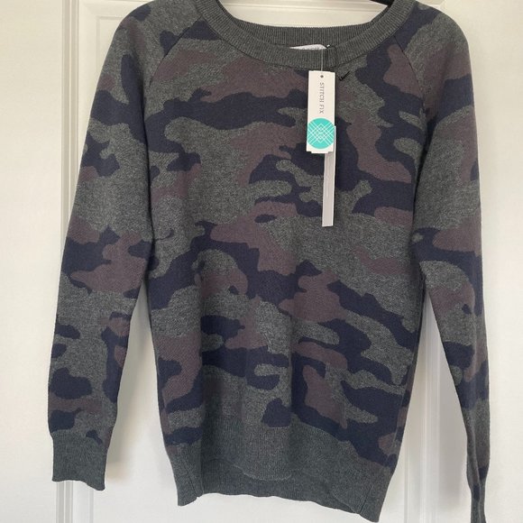 Stitches & Stripes Sweaters - Stitches & Stripes  Scoop Neck Sweater